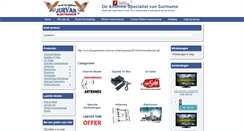 Desktop Screenshot of jurvanelectronics.com